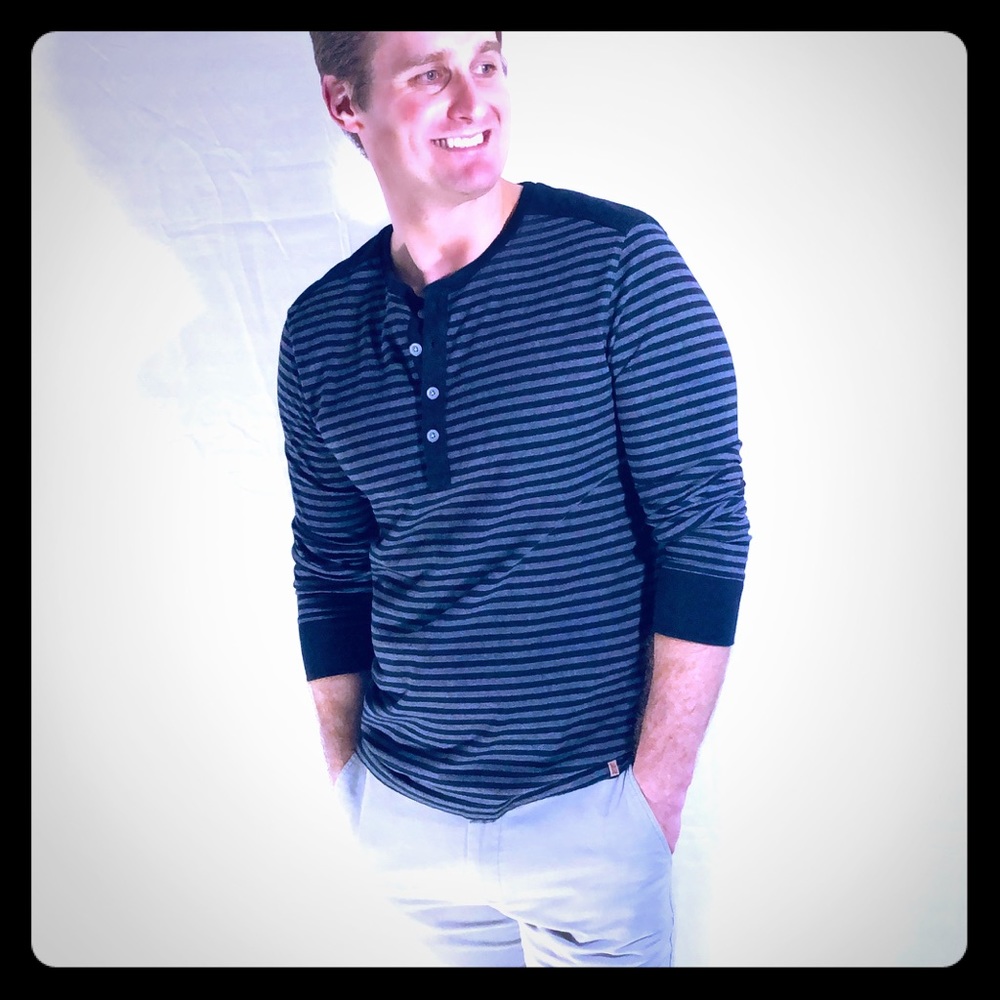 Banana Republic Heritage Striped Henley